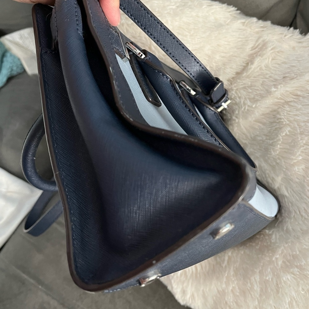 Michael Kors Leather Top Handle Bag - Picture 10 of 13